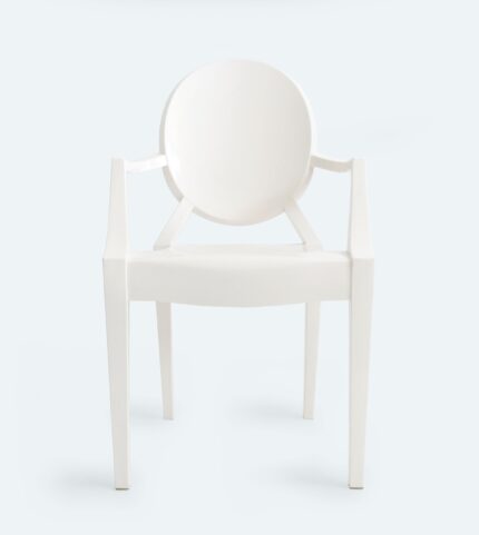 CHAISE STARK BLANC