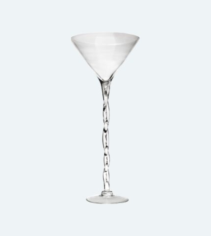VASE MARTINI TORSADÉ H60