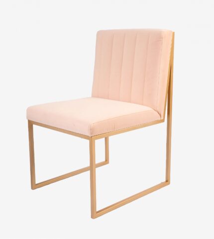 CHAISE VELVET ROSE